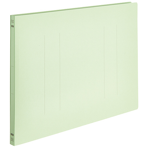 ﾌﾗｯﾄﾌｧｲﾙE A3ﾖｺ 150枚収容 背幅18mm ｸﾞﾘｰﾝ 1ﾊﾟｯｸ(10冊)画像