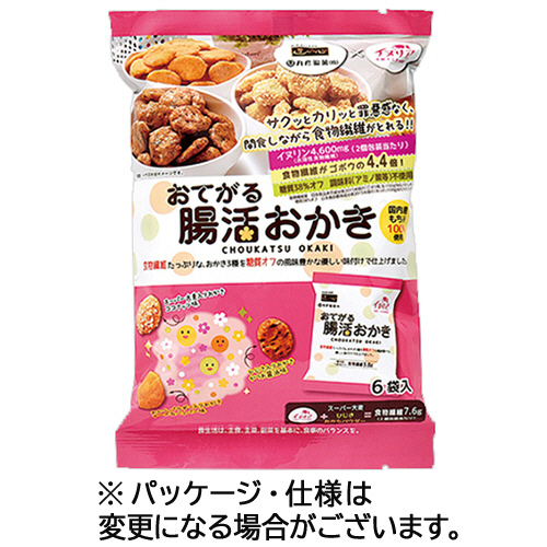 おてがる腸活おかき 90g(15g×6袋) 1ﾊﾟｯｸ画像