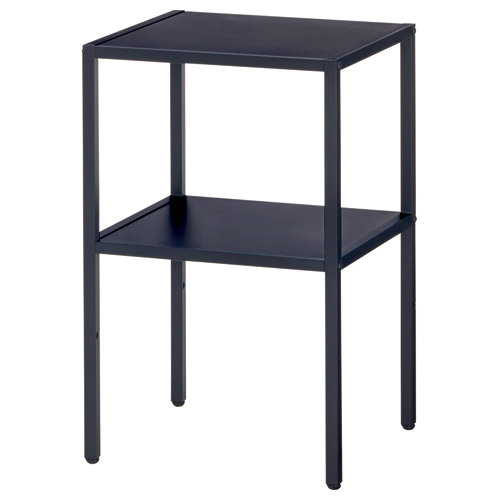 電話台 幅450×奥行400×高さ700mm ｻﾃﾝﾌﾞﾗｯｸ 1台