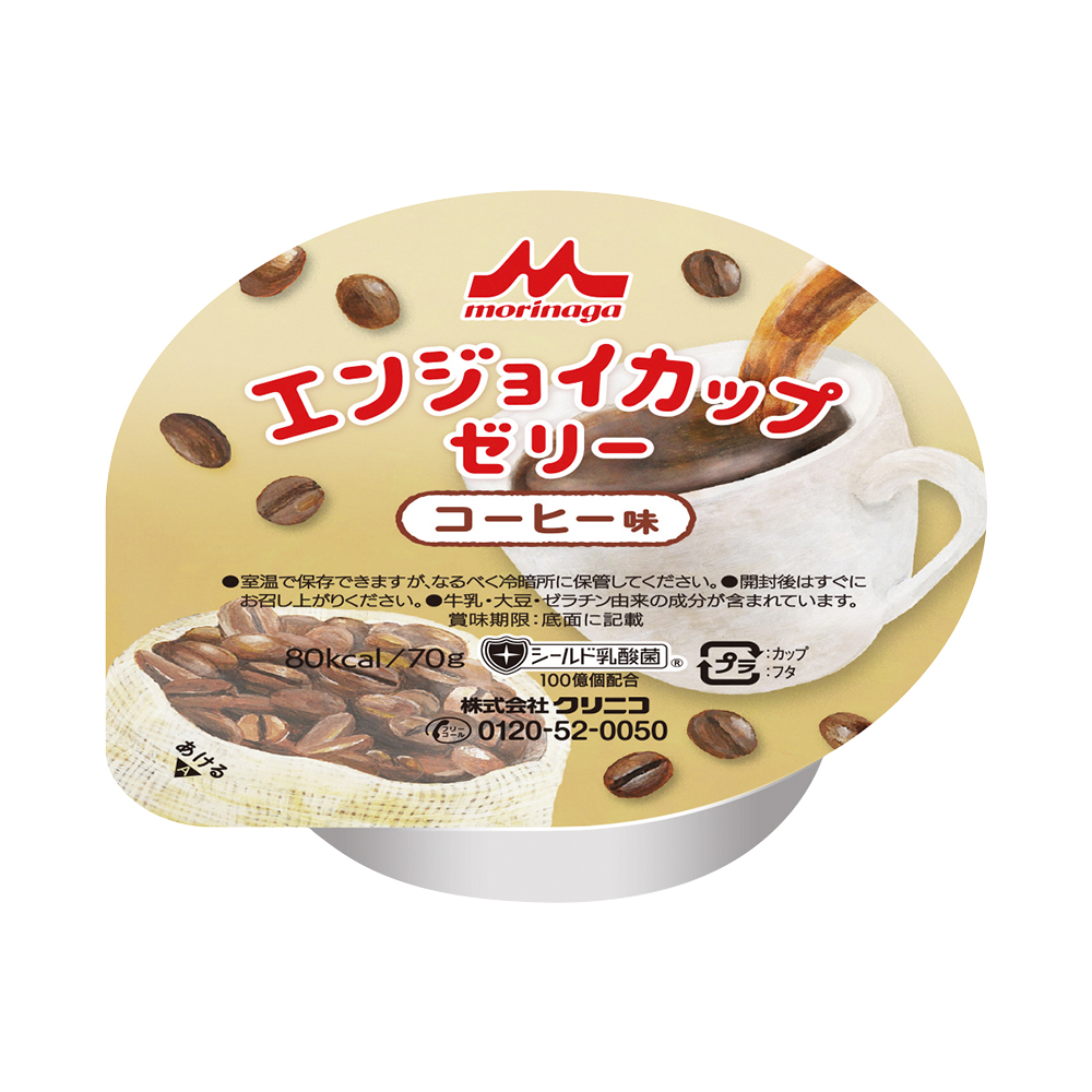 エンジョイカップゼリー （栄養補助食品） コーヒー味 24個入画像