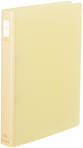 ポップリングファイル　Ｂ５縦１５０枚　黄　１０冊画像