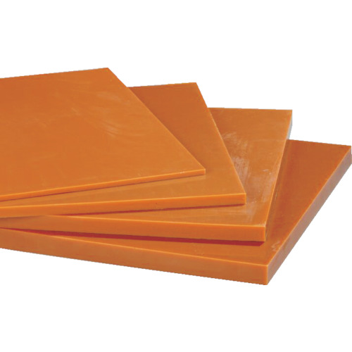 ﾛｸﾞﾗﾝ(硬質ｳﾚﾀﾝｺﾞﾑ)ｼｰﾄt15×150×150 ﾌﾞﾗｳﾝ 1枚画像