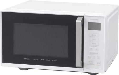 単機能レンジ　フラットテーブル　２２Ｌ　ホワイト画像
