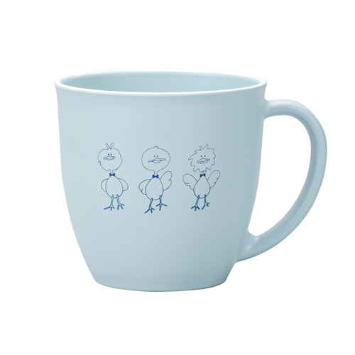 マグカップ 8cm chum chum ブルー画像