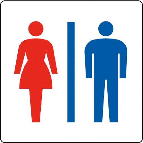 ﾋﾟｸﾄｻｲﾝ ﾄｲﾚ(男女) 1組(2枚)画像