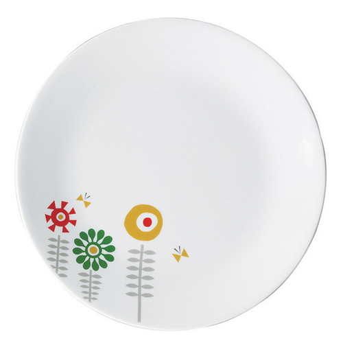 プレート 26cm CORELLE ケイユクッカ 強化ガラス画像