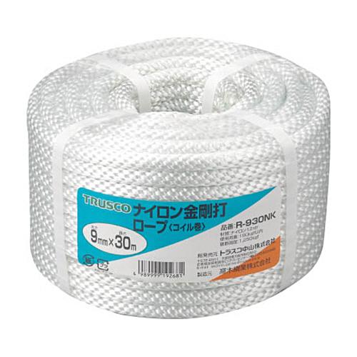 ﾅｲﾛﾝ金剛打ﾛｰﾌﾟ 9mm×30m ｺｲﾙ巻 1巻画像