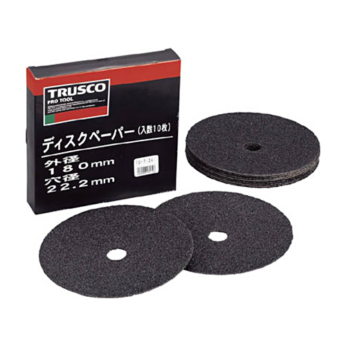 ﾃﾞｨｽｸﾍﾟｰﾊﾟｰ 7型 外径180×穴径22.2mm 1箱(10枚)画像