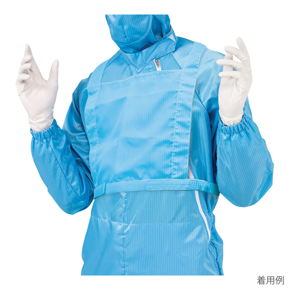 帯電防止ゼッケン 青