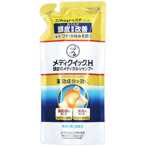 ﾒﾃﾞｨｸｲｯｸH 頭皮のﾒﾃﾞｨｶﾙｼｬﾝﾌﾟｰ つめかえ用 280mL 1個画像
