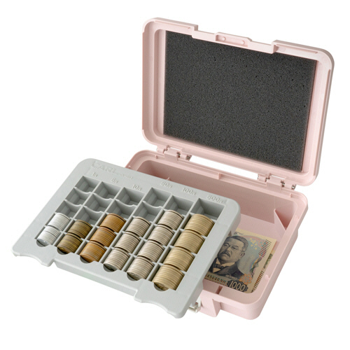 ﾎﾟｰﾀﾌﾞﾙｷｬｯｼｭｹｰｽ そとﾚｼﾞ ﾋﾟﾝｸ 1個画像