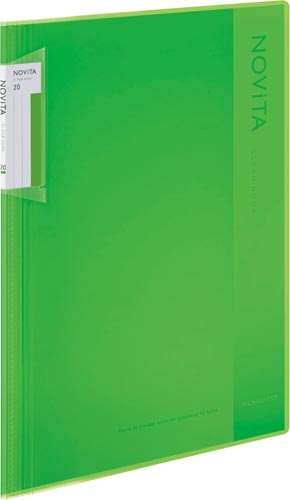 ノビータ固定式Ａ４縦２０枚ライトグリーン×１０画像
