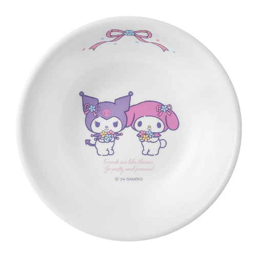 ボウル 13.5cm CORELLE コレールマイメロディ＆クロミ 小画像