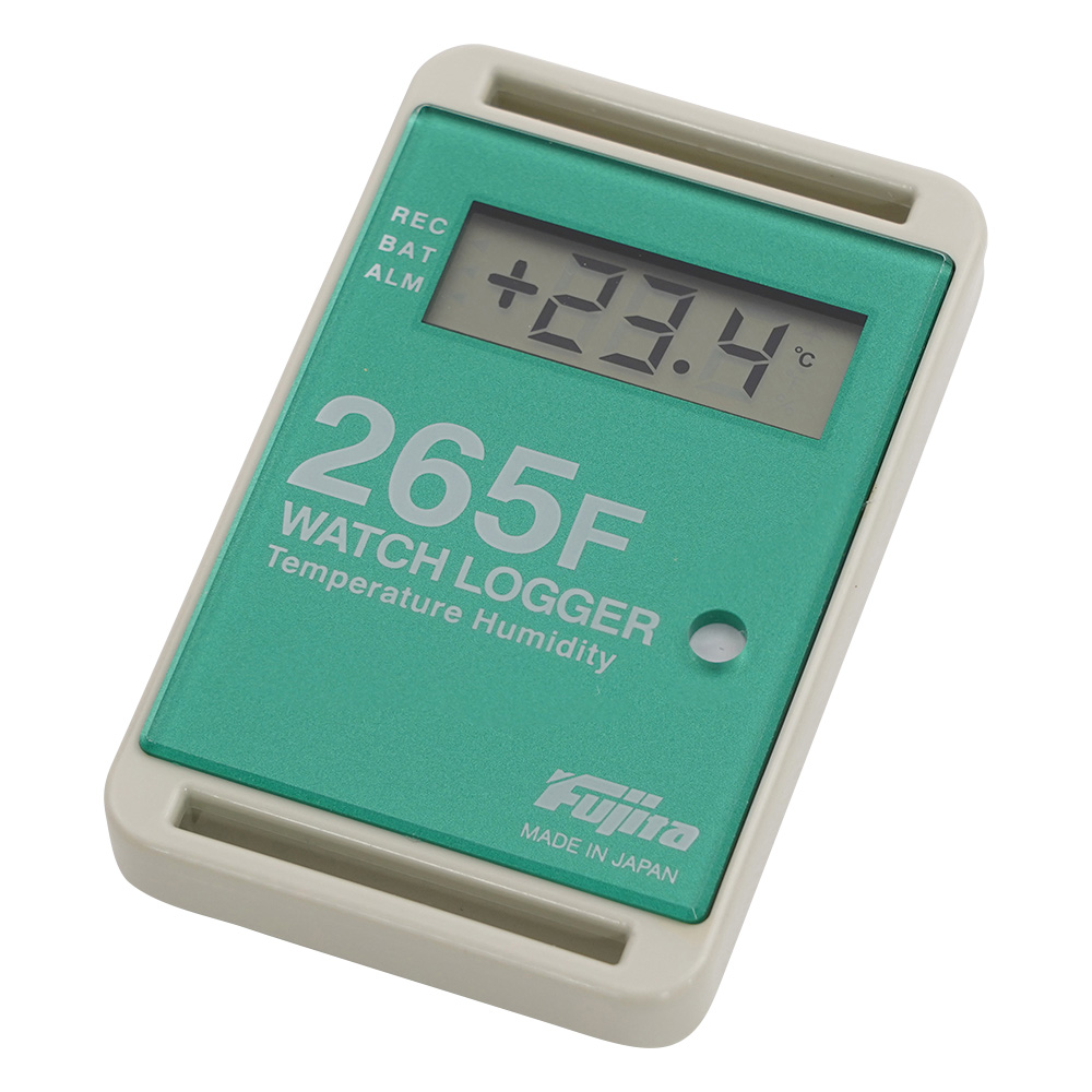 サンプル別個別温度管理ロガー　温湿度タイプ　緑画像