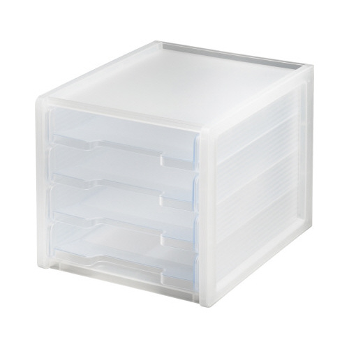 ナチュラ　ＳＯＦＦＩＣＥ　Ａ４レタートレー４段画像