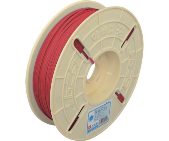 ポリエチレン　リール巻　4mm×500M　赤画像