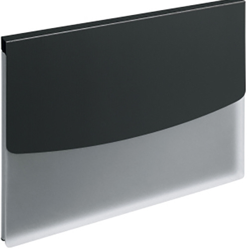 ﾎﾙﾀﾞｰﾌｧｲﾙ(ﾋﾞｼﾞｶﾙ) ﾌﾀ付 A4ﾖｺ 背幅16mm ﾌﾞﾗｯｸ 1冊画像