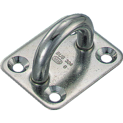 ｽﾃﾝﾚｽ ｱｲﾌﾟﾚｰﾄ 30mm×34mm 1個