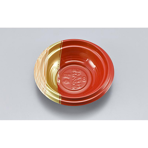 シーピー化成 どんぶり容器 BF折丼32 霧島赤 本体画像