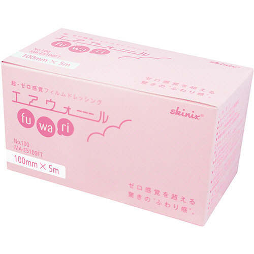 skinix ｴｱｳｫｰﾙ ふ･わ･り No.100 100mm×5m 1巻