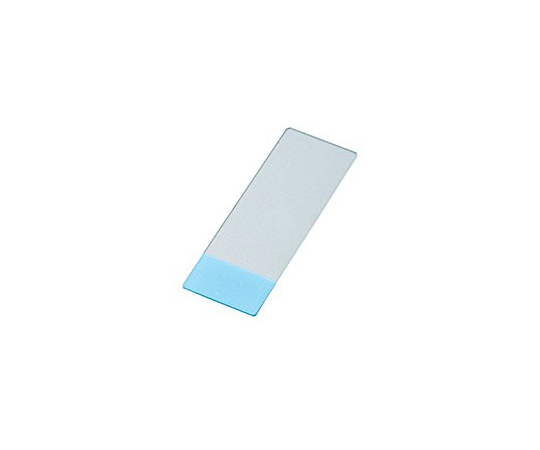 剥離防止コートスライドグラス(MAS-GP typeA) 26×20mm ブルー 100枚入画像