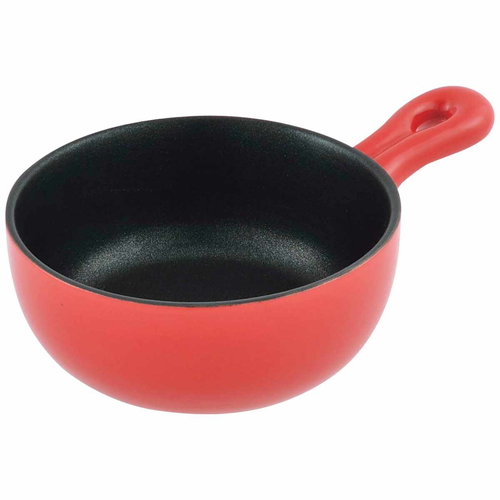 グラタン皿 丸型 23cm フッ素加工 手付き 皿 プレート 耐熱皿 陶磁器 食器画像