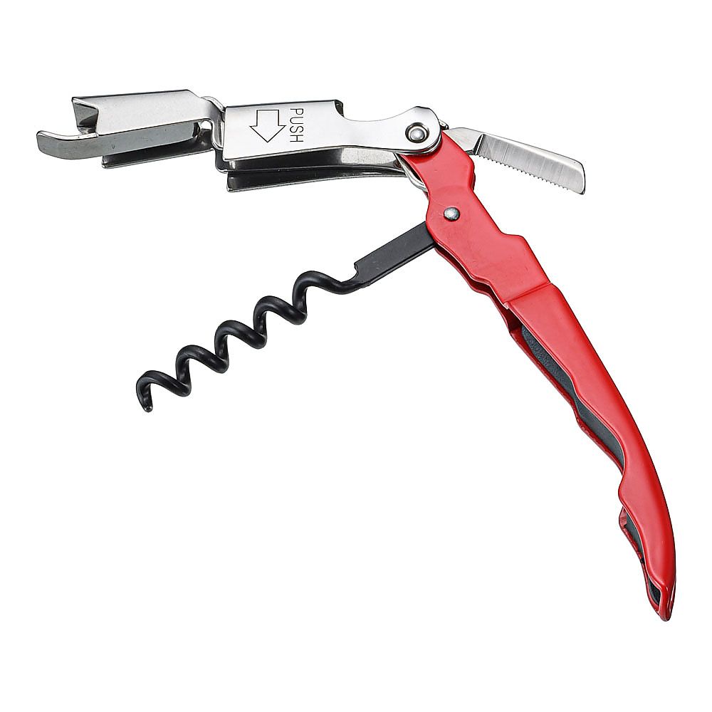 ソムリエナイフ（三徳型）イノベーション　レッド画像