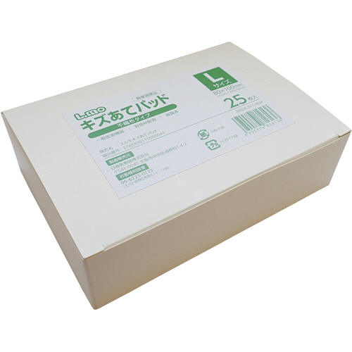 ｴﾙﾓ ｷｽﾞあてﾊﾟｯﾄﾞ Lｻｲｽﾞ 1箱(25枚)