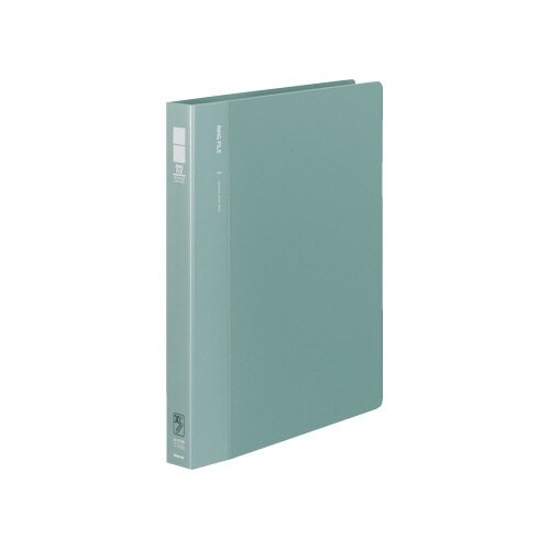 ３０穴リングファイル　緑　Ａ４縦　背幅３３ｍｍ画像