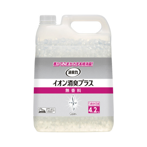 消臭力クリアビーズイオン消臭プラス　詰替４．２ｋｇ画像
