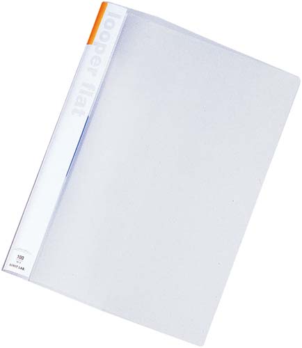 ルーパーフラットファイル　Ａ４縦　黄　５冊画像