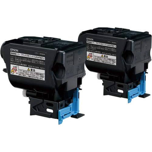 環境推進トナー　ＬＰＣ４Ｔ９ＫＰＶ　黒２本パック画像