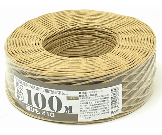 紙ひも国産　#10号100m　茶色画像