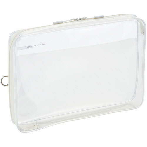 soeru ｸﾘﾔｰﾎﾞｯｸｽｹｰｽ A4 ﾌﾛｽﾄｸﾘﾔｰ 1ｾｯﾄ(6個)