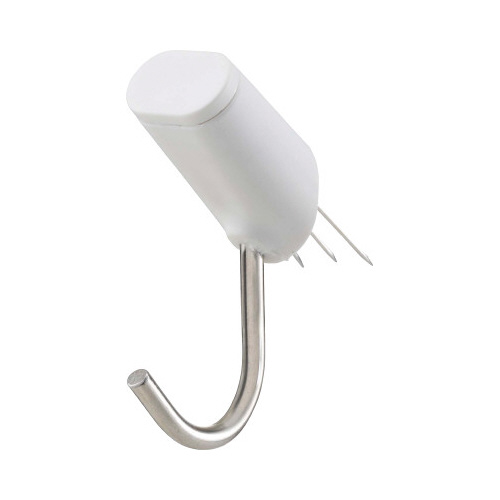 穴の目立たないピンフック　ホワイト画像