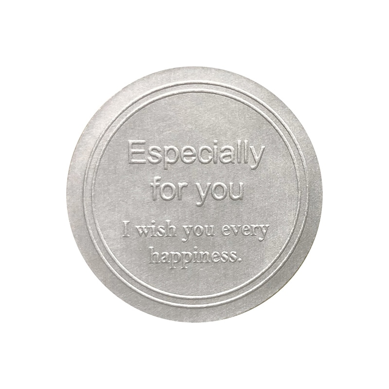 業務用ギフトシール　スタイリッシュＣ　シルバー画像