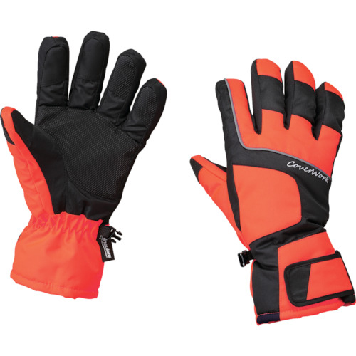 ｳｲﾝﾀｰｸﾞﾛｰﾌﾞ蛍光ｵﾚﾝｼﾞ 1双