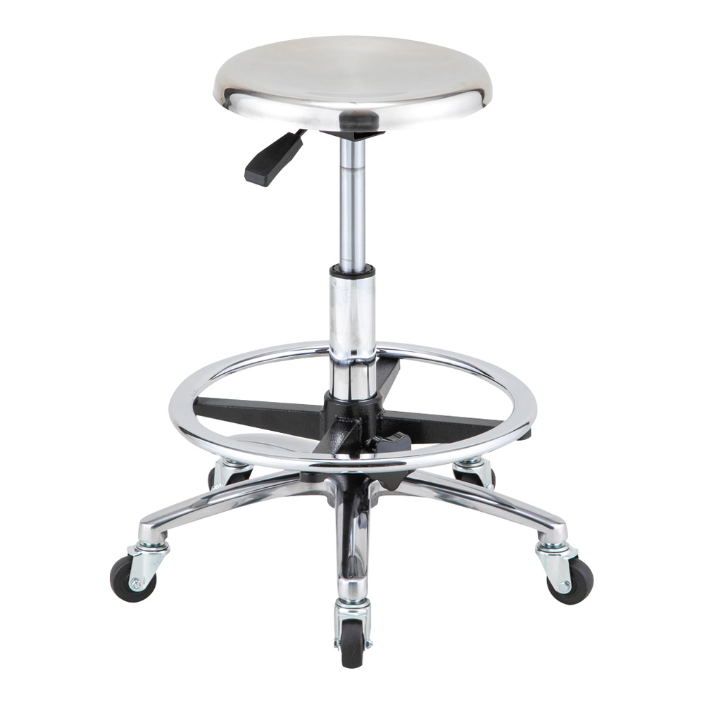 導電性チェア（ステンレス座面）φ480×455～610mm画像