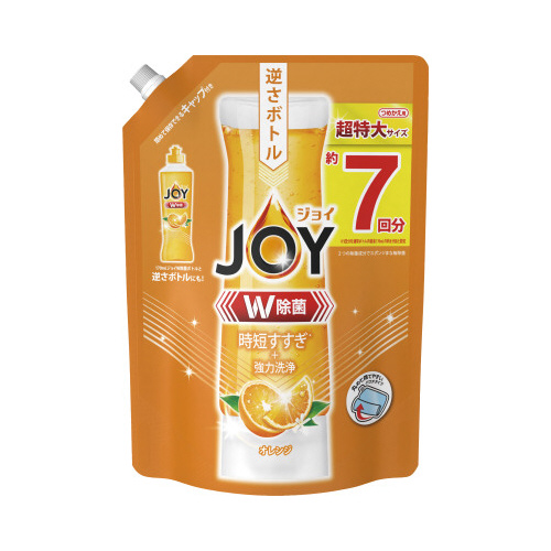 除菌ジョイコンパクト　オレンジ　超特大　９１０ｍｌ画像