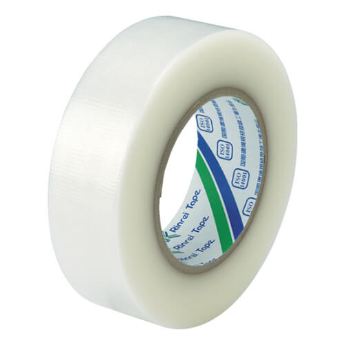 リンレイテープ 包装用PEワリフテープ 半透明 38mm×50m EF67038X50画像