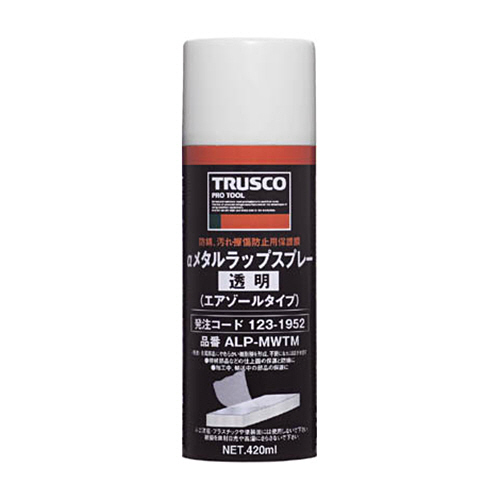 αﾒﾀﾙﾗｯﾌﾟｽﾌﾟﾚｰ 透明 420ml 1本画像