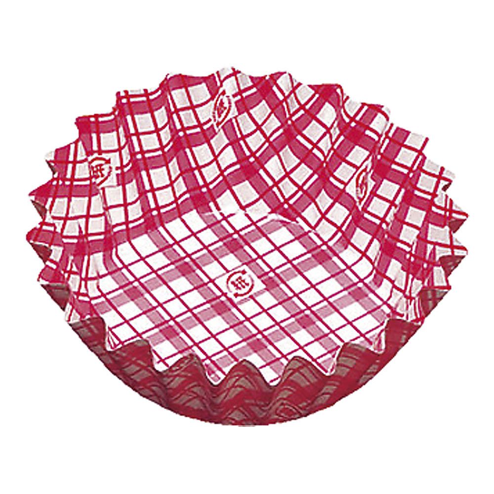 紙カップ ココケース 丸型(500枚入) 赤画像