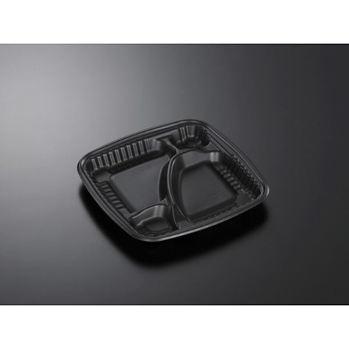 中央化学 弁当容器 CT ぬく盛 K23C BK 本体画像