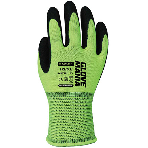 ｸﾞﾛｰﾌﾞﾏﾆｱ ﾆﾄﾘﾙ+水性PU XL ｲｴﾛｰ 1双画像