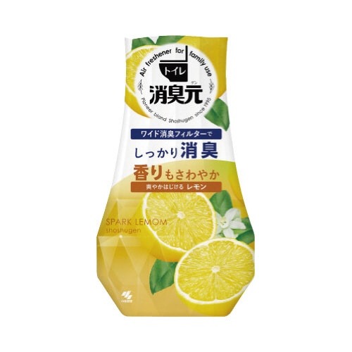 トイレの消臭元　爽やかはじけるレモン４００ｍｌ×４画像