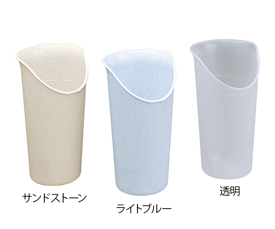 鼻にあたらないコップ ロールエッジタイプ 透明 6個入画像