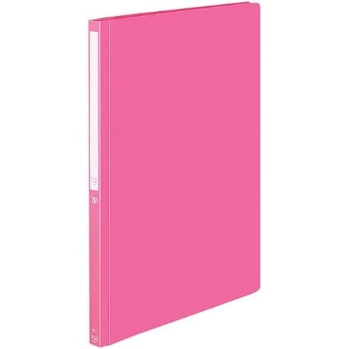 ＰＰフラットファイルポジティ　Ａ４縦　桃　５０冊画像