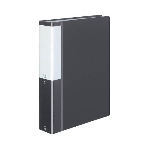 クリヤーブックポジティ　Ａ４縦　濃灰　１００Ｐ画像