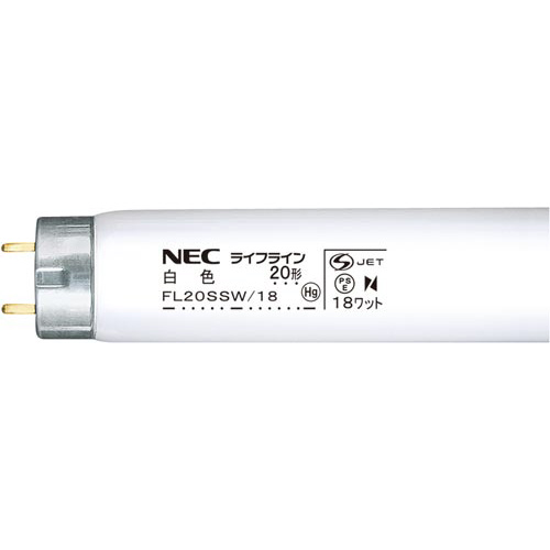 直管蛍光灯グロースタータ２０Ｗ　白色　２５本画像