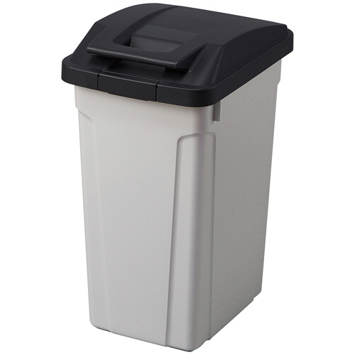 ﾊﾝﾄﾞﾙ付 分別ﾍﾟｰﾙ 35L ﾌﾞﾗｯｸ 1台画像